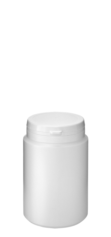 Pot à comprimés 250ml 58HG HDPE blanc #2